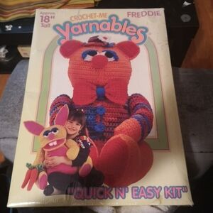 Crochet-Me Freddie Kit - Colorful Craft Set